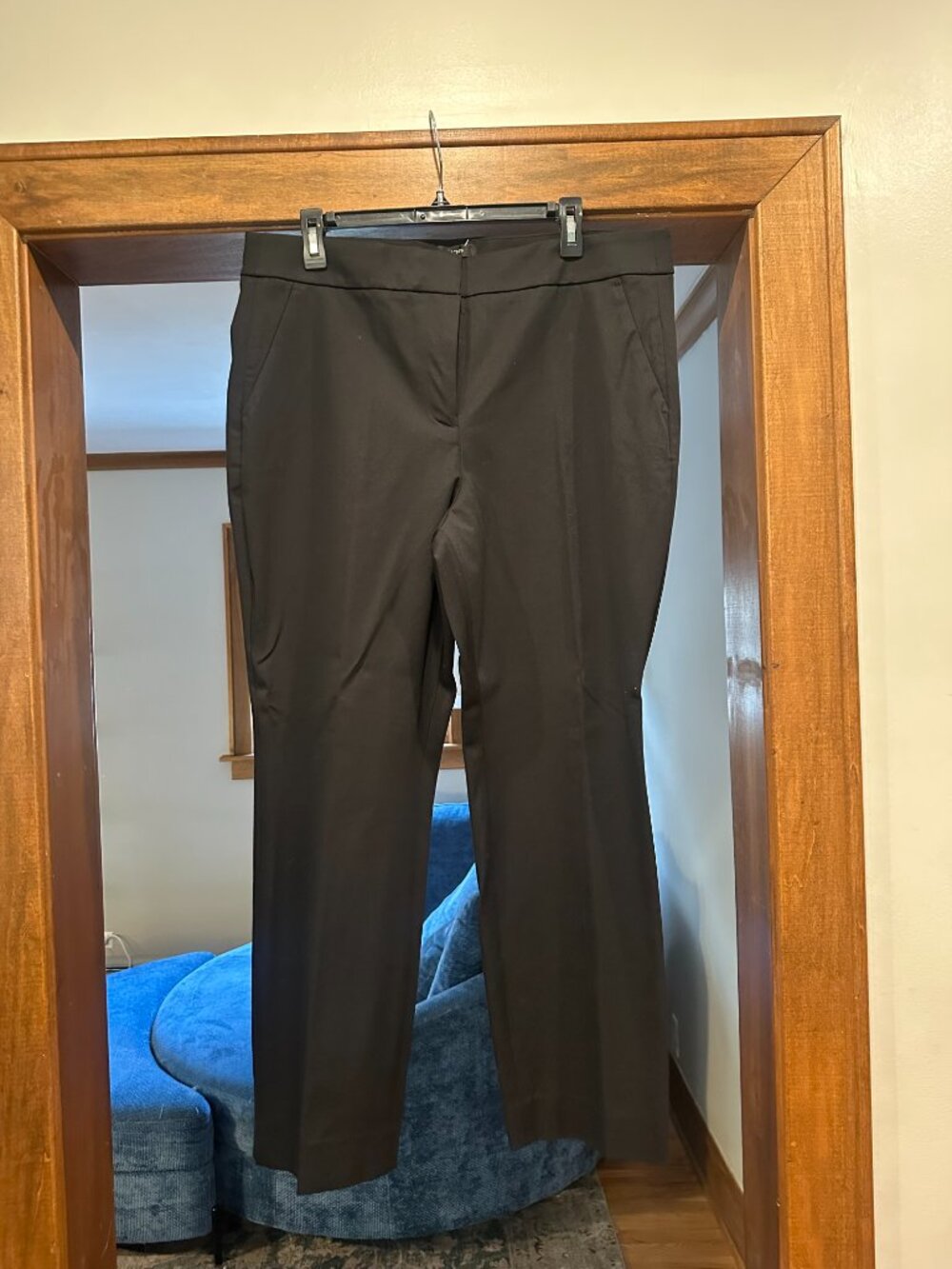 J. Crew Black Cropped Remi Pants, Size 16, Black, New With Tags - Picture 2 of 4